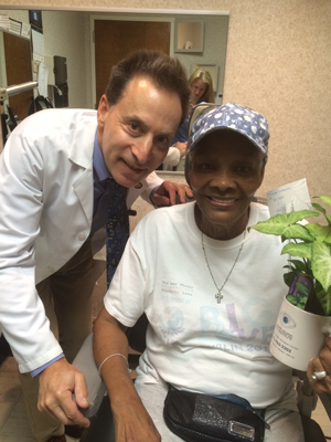 Dr. Spier performed Dropless Cataract Surgery on our "celebrity" patient, Dionne Warwick