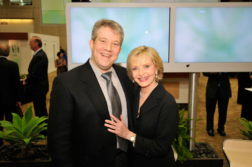 Dr. Crane with Florence Henderson